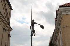 22.Sandomierz  wiszący w chmurach