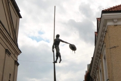 22.Sandomierz  wiszący w chmurach